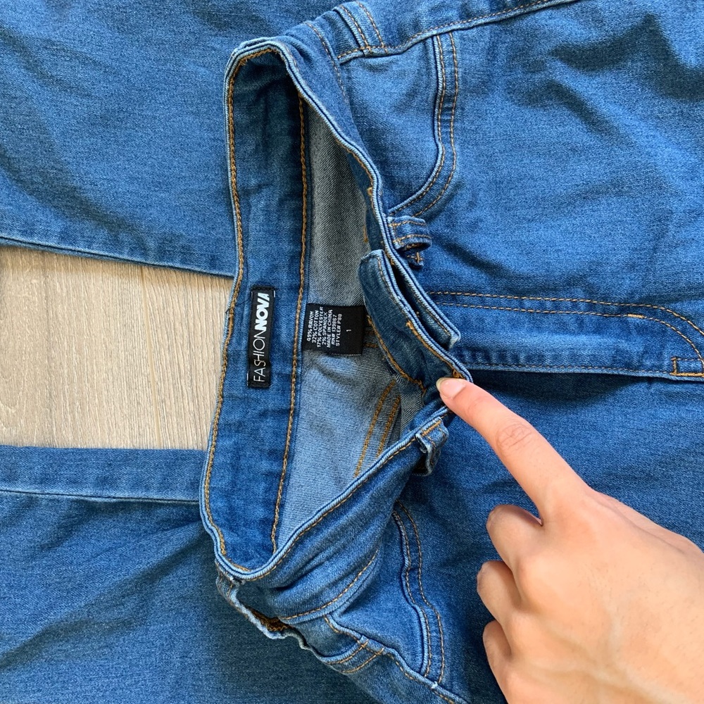 FashionNova skinny jeans